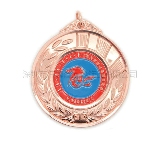红铜色奖牌