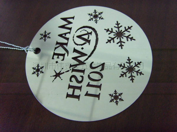 不锈钢腐蚀镂空书签 腐蚀吊坠