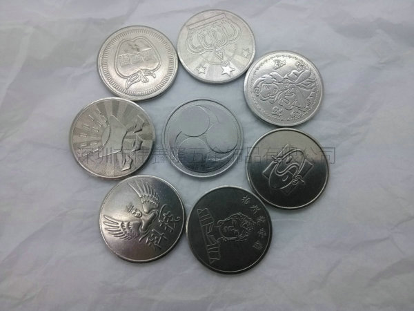 金属游戏币 
