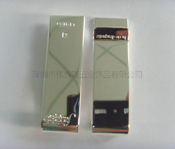 铜电镀真银钱夹