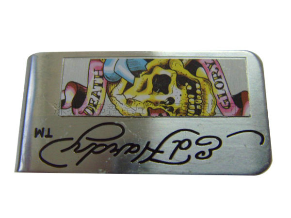 贴印刷图案钱夹